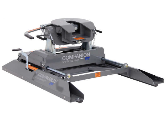 B&W Companion 5th Wheel Trailer Hitch w/ Slider - Dual Jaw - 20,000 lbs - Image 4