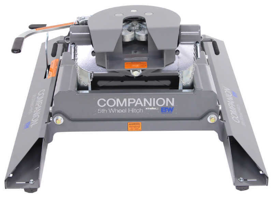 B&W Companion 5th Wheel Trailer Hitch w/ Slider - Dual Jaw - 20,000 lbs - Image 3