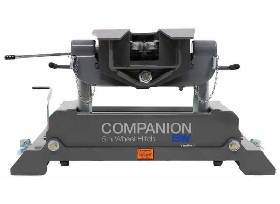 B&W Companion OEM 5th Wheel Hitch w/ Slider for Chevy/GMC Towing Prep Package - Dual Jaw - 20K - Image 2