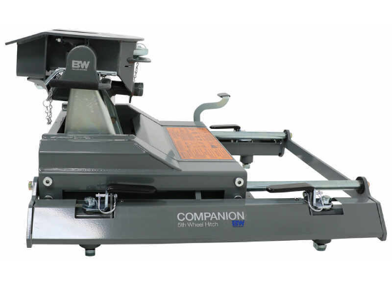 B&W Companion OEM 5th Wheel Hitch w/ Slider for Chevy/GMC Towing Prep Package - Dual Jaw - 20K - Image 4