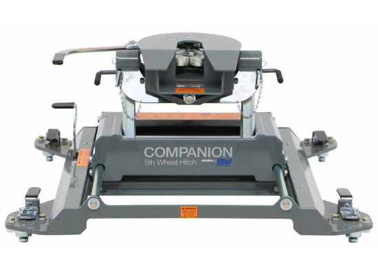 B&W Companion OEM 5th Wheel Trailer Hitch w/ Slider for Ram Towing Prep Package - Dual Jaw - 20K - Image 4