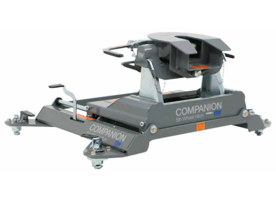 B&W Companion OEM 5th Wheel Trailer Hitch w/ Slider for Ram Towing Prep Package - Dual Jaw - 20K - Image 3