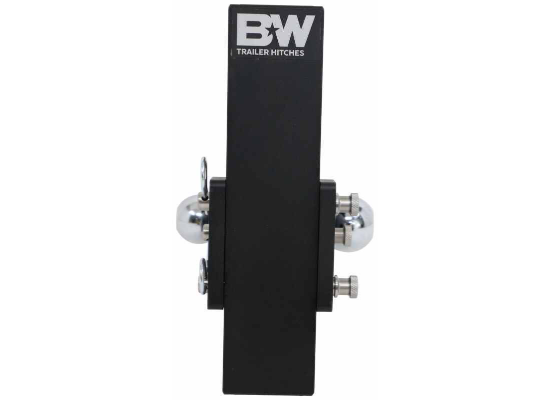 B&W Tow & Stow 3-Ball Mount - 2-1/2" Hitch - 8-1/2" Drop, 9" Rise - 18K - Image 2