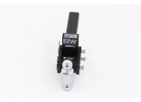 B&W Tow & Stow 2-Ball Mount - 2" Hitch - 5" Drop, 5-1/2" Rise - 7.5K - Black - Image 5