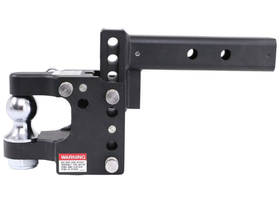 B&W Tow & Stow Pintle Hook with 2" Ball - 2" Hitches - 10,000 lbs/16,000 lbs - Image 4