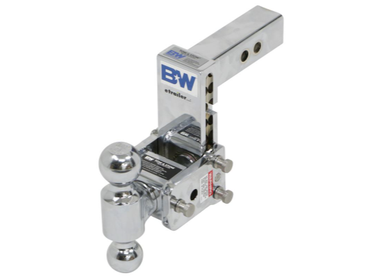 B&W Tow & Stow 2-Ball Mount - 2" Hitch - 5" Drop, 5-1/2" Rise - 10K - Image 5