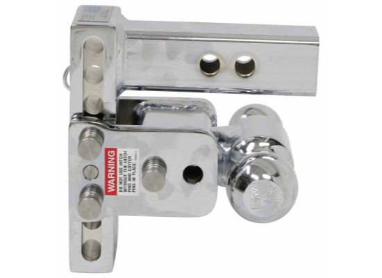 B&W Tow & Stow 2-Ball Mount - 2" Hitch - 5" Drop, 5-1/2" Rise - 10K - Image 3