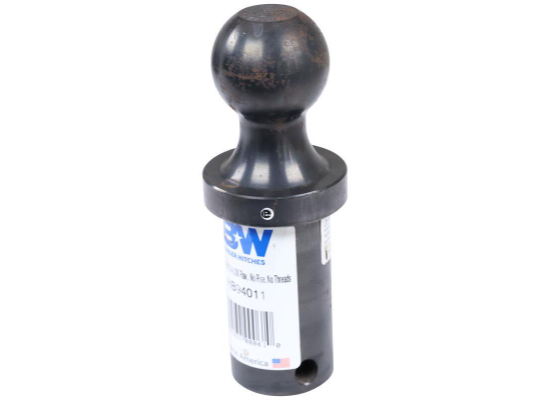 B&W Ball for Gooseneck Flat Plate Hitch - 2-5/16" Ball - 4" Long Shank - 30K - Image 3