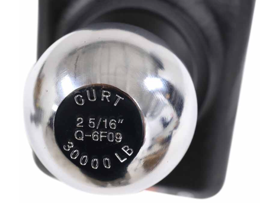 Curt RockerBall Shock Absorbing Gooseneck Hitch Ball - 2-5/16" Diameter - 30K - Image 6