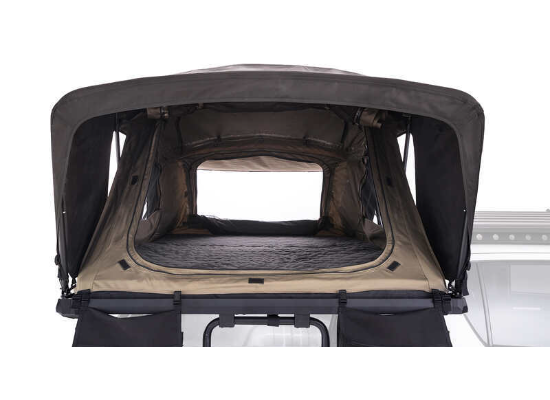 Rhino-Rack Soft Shell Rooftop Tent - 2 Person - 661 lbs - Black and Brown - Image 3