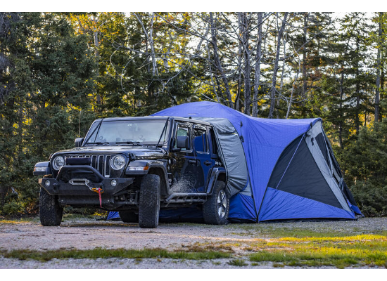 Napier Sportz SUV Tent w/ Screen Room - 6 Person - 10' x 10' - Blue and Gray - Image 2