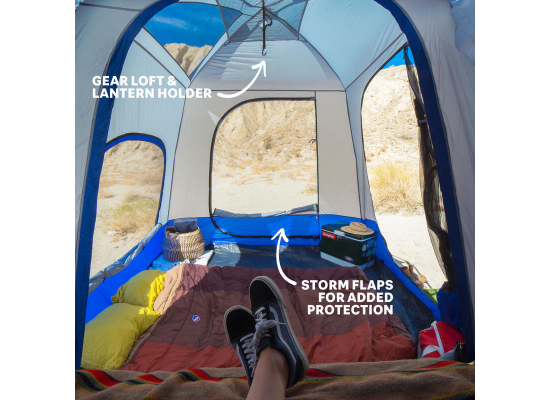Napier Sportz SUV Tent - 5 Person - 9' x 9' - Blue and Gray - Image 4