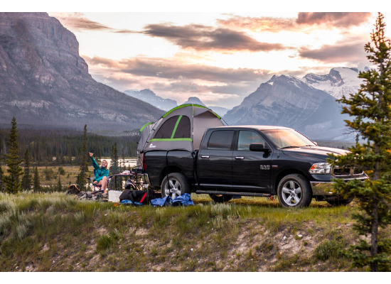 Napier Backroadz Truck Bed Tent - 6' Bed - 2 Person - Green and Gray - Image 4
