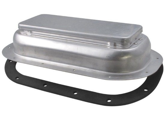 Redline 2-Way Pop-Up Roof Vent with Garnish for Enclosed Trailers - Aluminum - Image 6