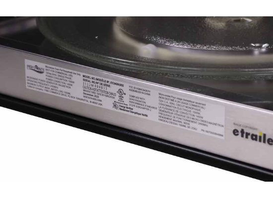 High Pointe Over the Range RV Convection Microwave - 900 Watts - 1.5 Cu Ft - Stainless Steel - Image 5
