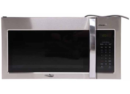 High Pointe Over the Range RV Convection Microwave - 900 Watts - 1.5 Cu Ft - Stainless Steel - Image 2