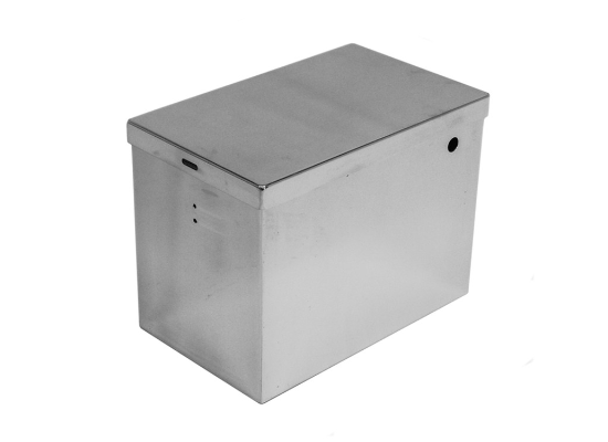 Tow-Rax Battery Box - Polished Aluminum - 14" Long x 9" Wide x 10-3/8" Tall - Image 6