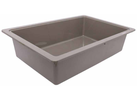 Better Bath RV Kitchen Sink - Single Bowl - 25" Long x 17" Wide - Gray - Image 3