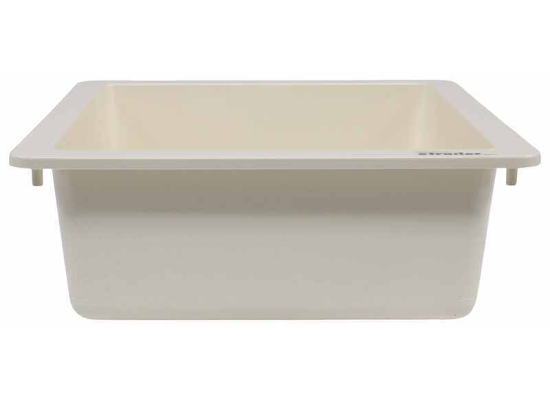 Better Bath RV Kitchen Sink - Single Bowl - 15" Long x 13" Wide - Parchment - Image 4