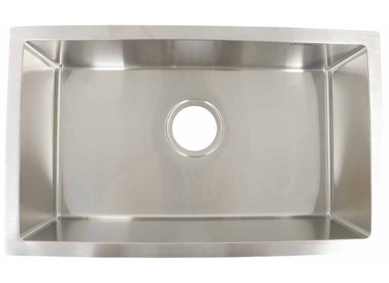Better Bath RV Kitchen Sink - Single Bowl - 25" Long x 15" Wide - Stainless Steel - Image 4