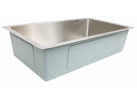 Better Bath RV Kitchen Sink - Single Bowl - 25" Long x 15" Wide - Stainless Steel - Image 2