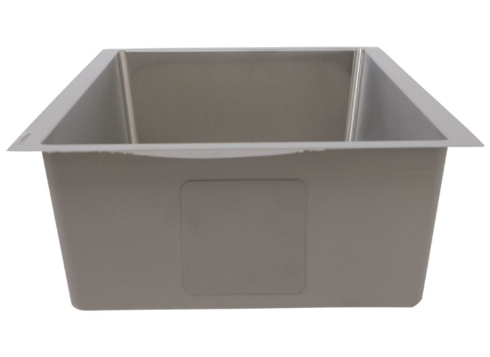 Better Bath RV Kitchen Sink - Single Bowl - 27" Long x 16" Wide - Stainless Steel - Image 4