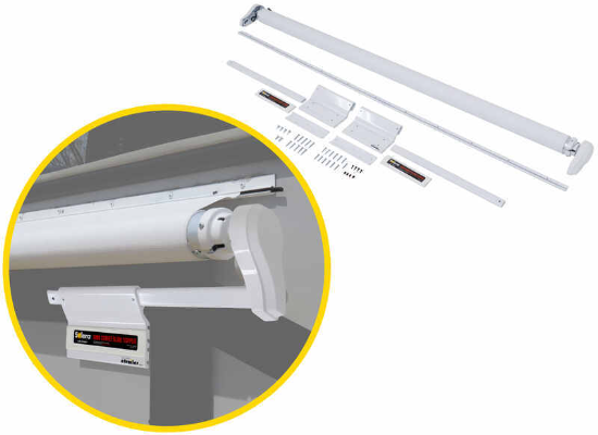 Solera RV Slide-Out Awning - 85" Wide - White - Image 6