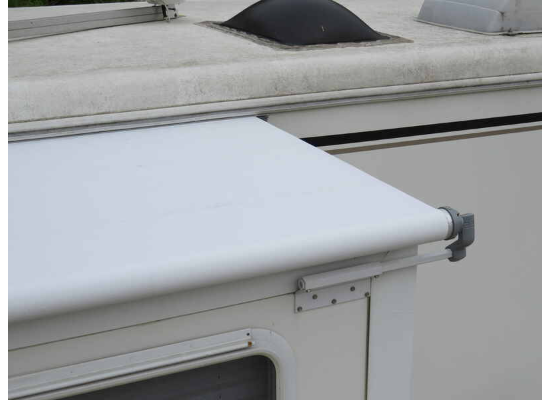 Solera RV Slide-Out Awning - 181" Wide - Black - Image 3