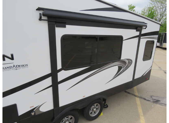 Solera RV Slide-Out Awning - 121" Wide - Black - Image 4