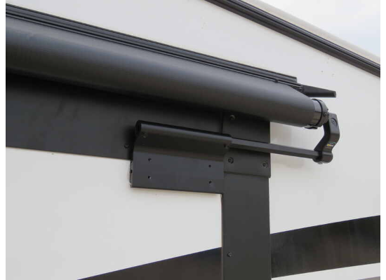Solera RV Slide-Out Awning - 121" Wide - Black - Image 3