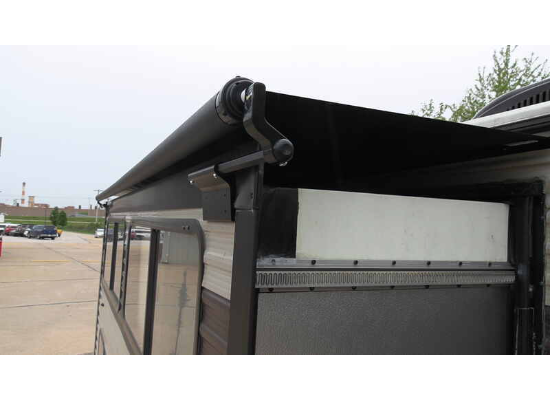 Solera RV Slide-Out Awning - 157" Wide - Black - Image 2