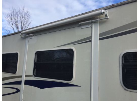Solera RV Slide-Out Awning - 79" Wide - White - Image 4