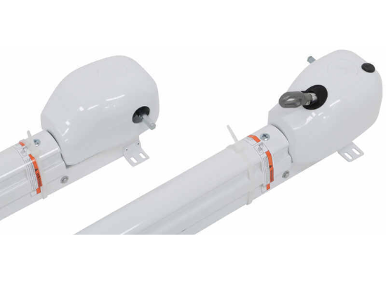 Solera Hybrid Universal Arms for Manual Crank-Style RV Awnings - 69" Long - White - Image 6