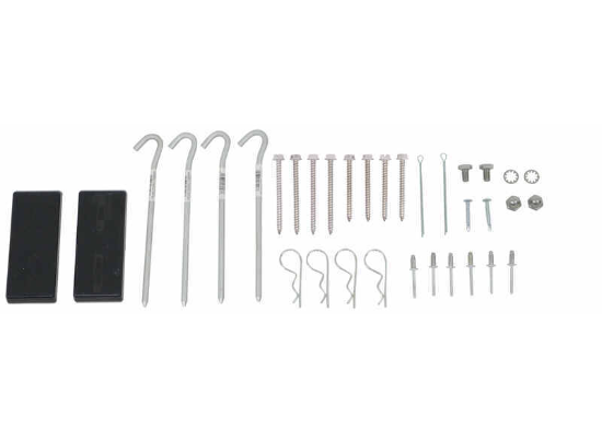 Solera Classic Universal Arms for Manual Pull-Style RV Awnings - 81" to 96" Long - White - Image 5
