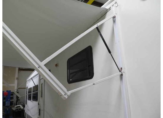 Solera 18V Electric RV Awning Conversion Kit - Battery Powered - 69" Arms - White - Image 2