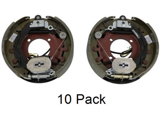 Electric Trailer Brakes w/ Dust Shields - Self-Adjusting - 12-1/4" - Left/Right - 8K - 10 Pairs - Image 6