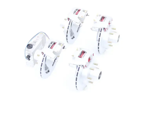 Hydrastar Disc Brake Kit w/ Actuator for Tandem Axle Trailers - 12" Rotor - 6 on 5-1/2 - 6K - Image 5