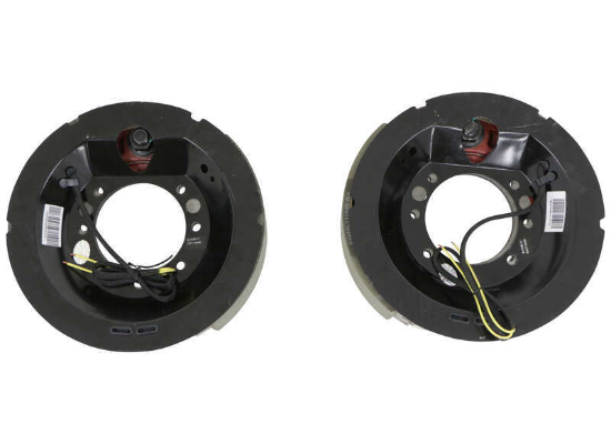 etrailer Electric Trailer Brakes w/ Dust Shields - Self-Adjusting - 12-1/4" - Left/Right - 10K - Image 2