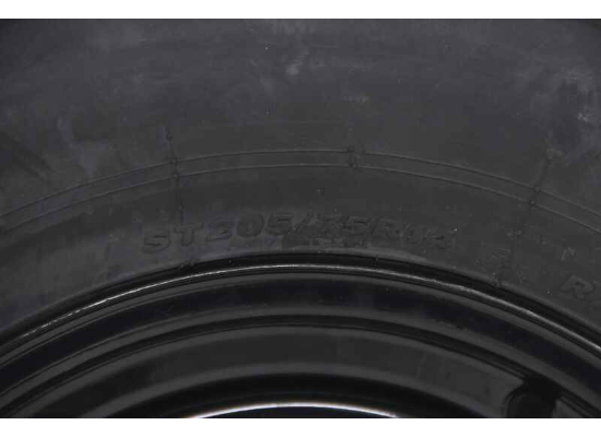 Kenda Karrier ST205/75R14 Radial Trailer Tire with 14" Black Mod Wheel - 5 on 4-1/2 - LR C - Image 5