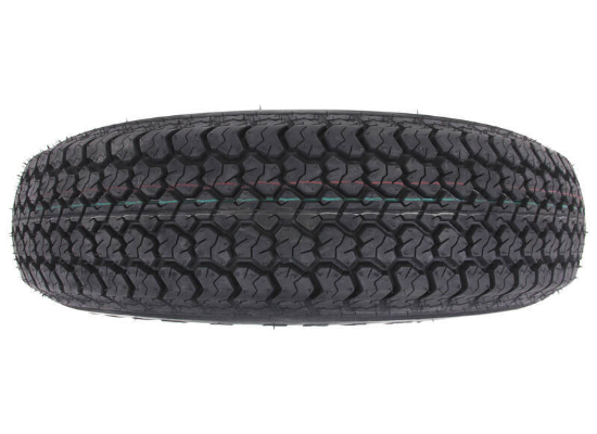 Loadstar ST205/75D15 Bias Trailer Tire w/ 15" Black Mod Wheel - 5 on 4-1/2 - Load Range C - Image 4