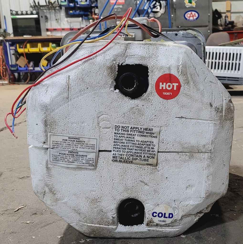 Used Complete SW6DE Suburban Hot Water Heater 6 Gal. - Image 3