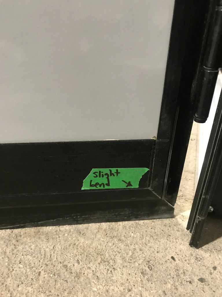 Used RV Radius Entry Door 72" x 25 1/2" - Image 8