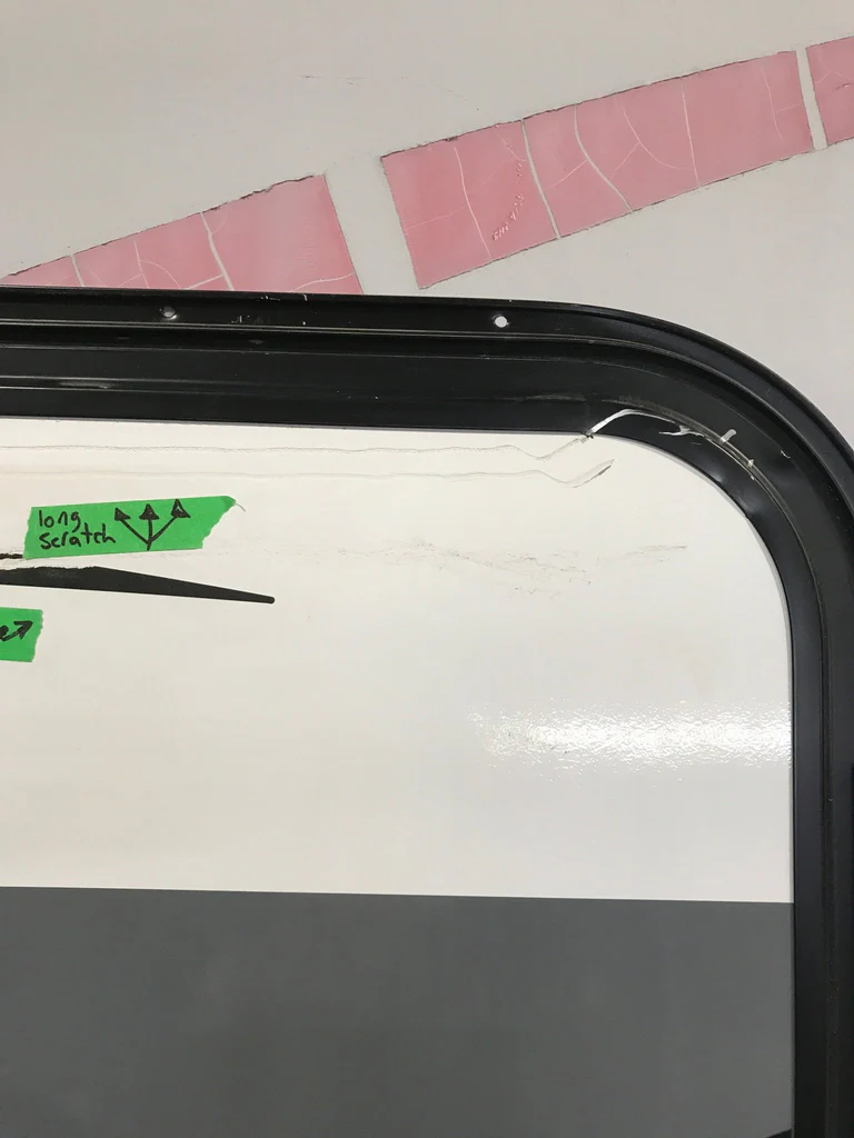 Used RV Radius Entry Door 72" x 25 1/2" - Image 7