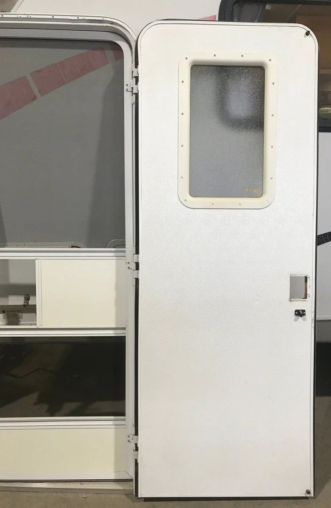 Used RV Radius Entry Door 77 1/2" x 29 1/2" - Image 6