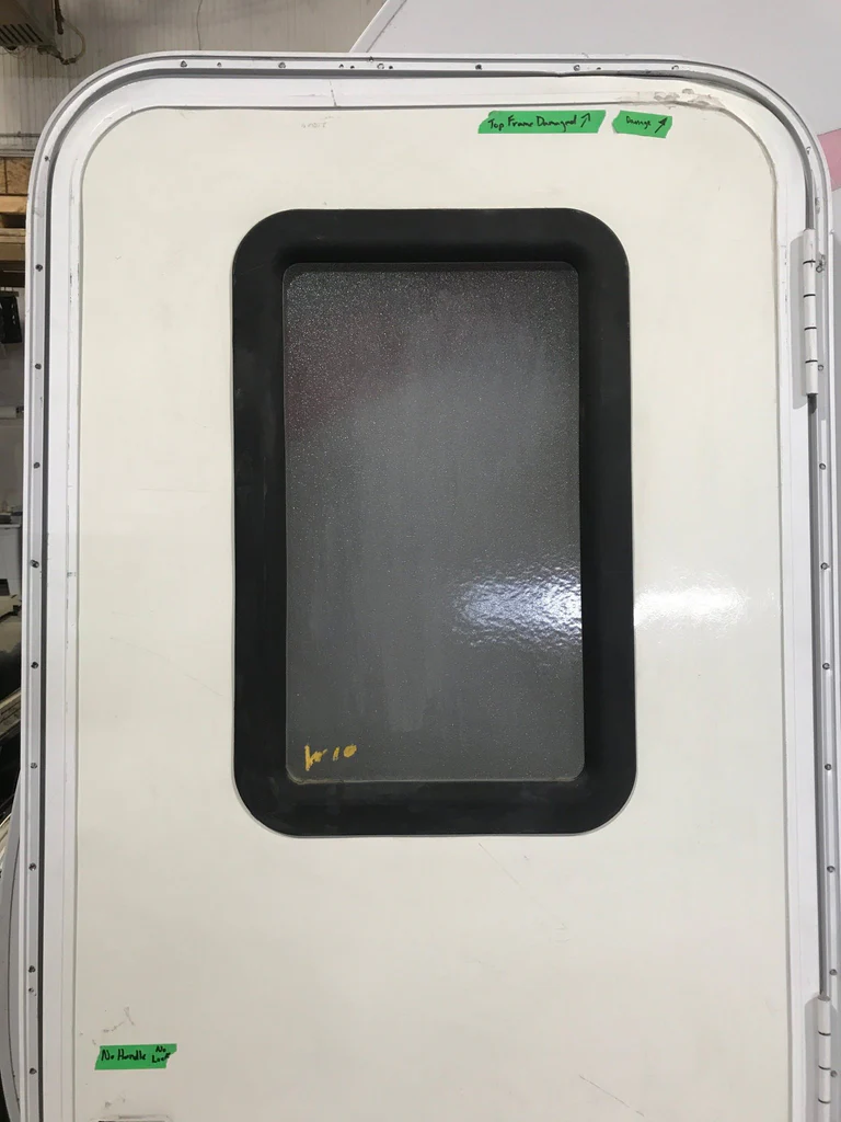 Used RV Radius Entry Door 77 1/2" x 29 1/2" - Image 9