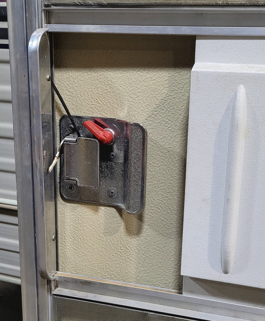 Used RV Square Entry Door 24 3/8" x 74 1/4" - Image 2