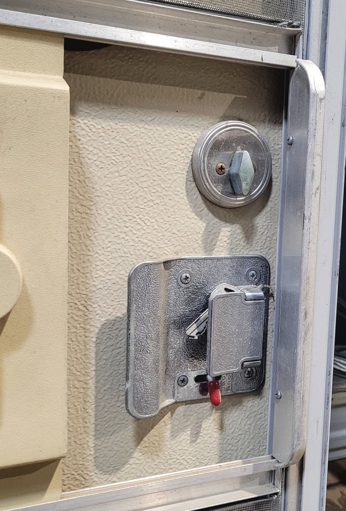 Used RV Square Entry Door 25 7/8" x 67 7/8" - Image 2