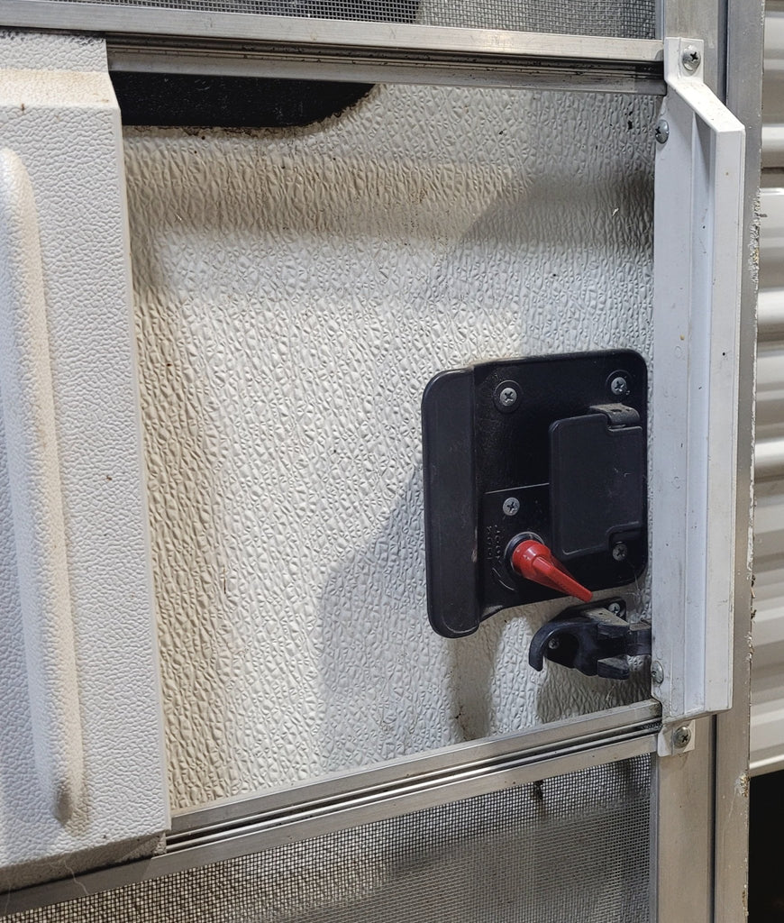 Used RV Square Entry Door 26 1/8" x 69 5/8" - Image 2