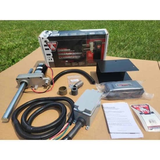 Bulldog 12,000 lbs. Electric Powered-Drive Trailer Jack Kit For Single Speed Jacks - Image 2