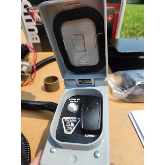 Bulldog 12,000 lbs. Electric Powered-Drive Trailer Jack Kit For Single Speed Jacks - Image 4